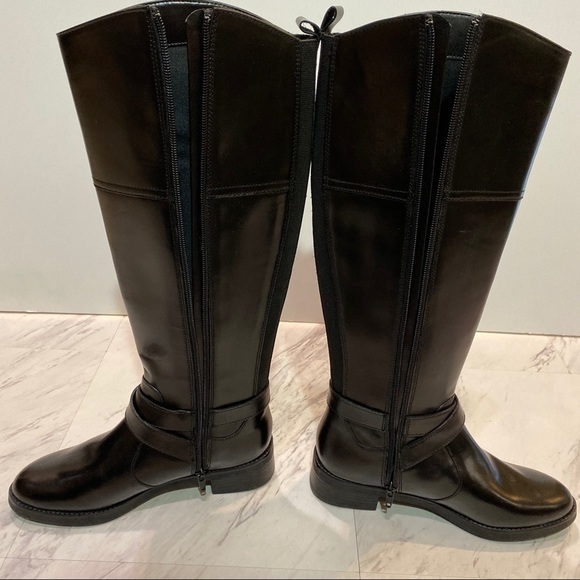 New! Bandolino Jiman Tall Black Riding Boot 6M - Picture 12 of 15